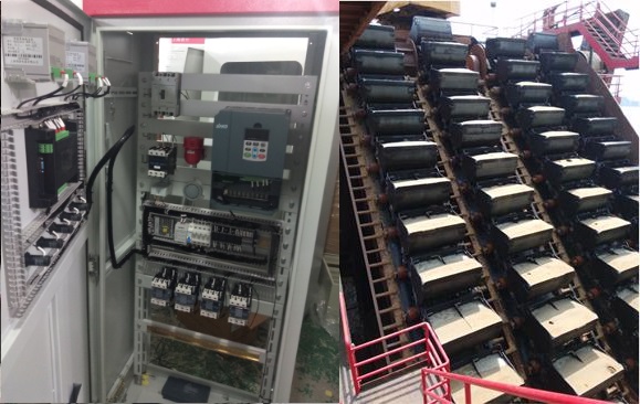 “變頻器助力采砂船完成電氣控制自動化”